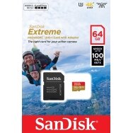 KARTA SANDISK EXTREME 32GB V30 CLASS10 MICRO SDHC 100/60 MB/S A1
